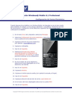 Configuracion Windows Mobile