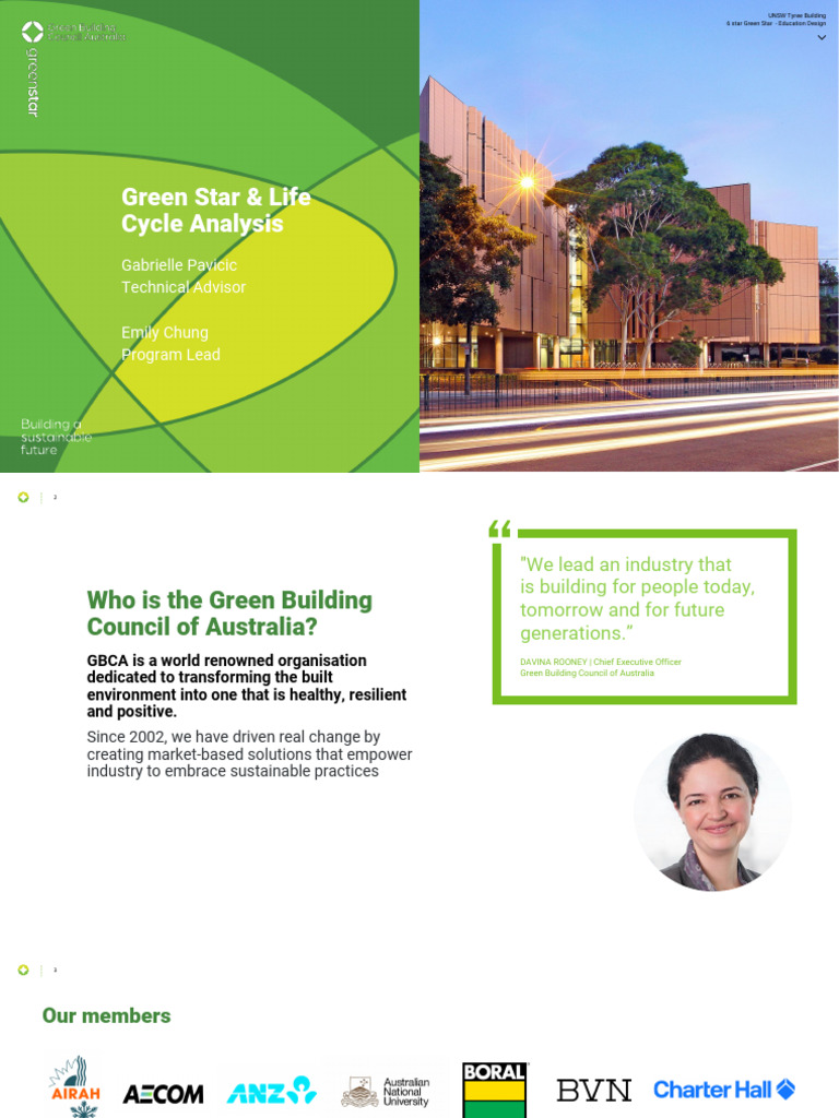 Green Star Sustainable Building Guide PDF