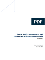 Dunbar traffic management and environmental improvements study