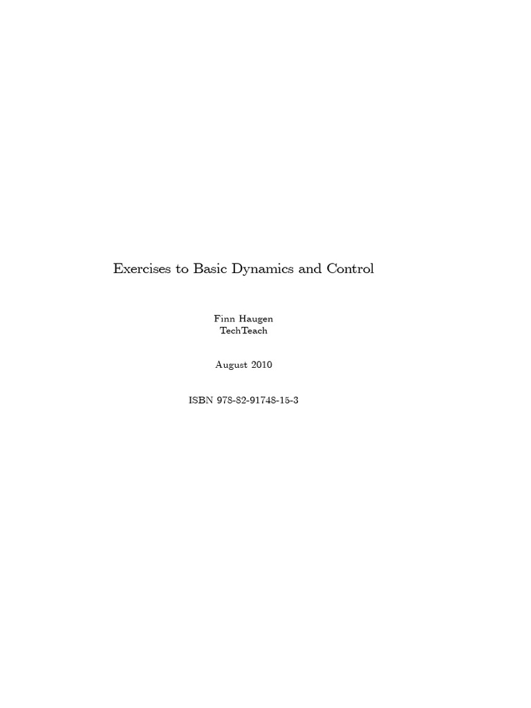 Laplace Transfer Functions Exercises 28 Okt 2013 | PDF | Electrical ...