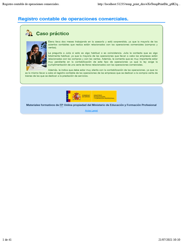 Registro contable de compras y ventas | PDF | Bancos | Contabilidad
