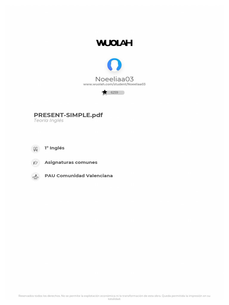 Present Simple | PDF | Linguistics | Linguistic Typology