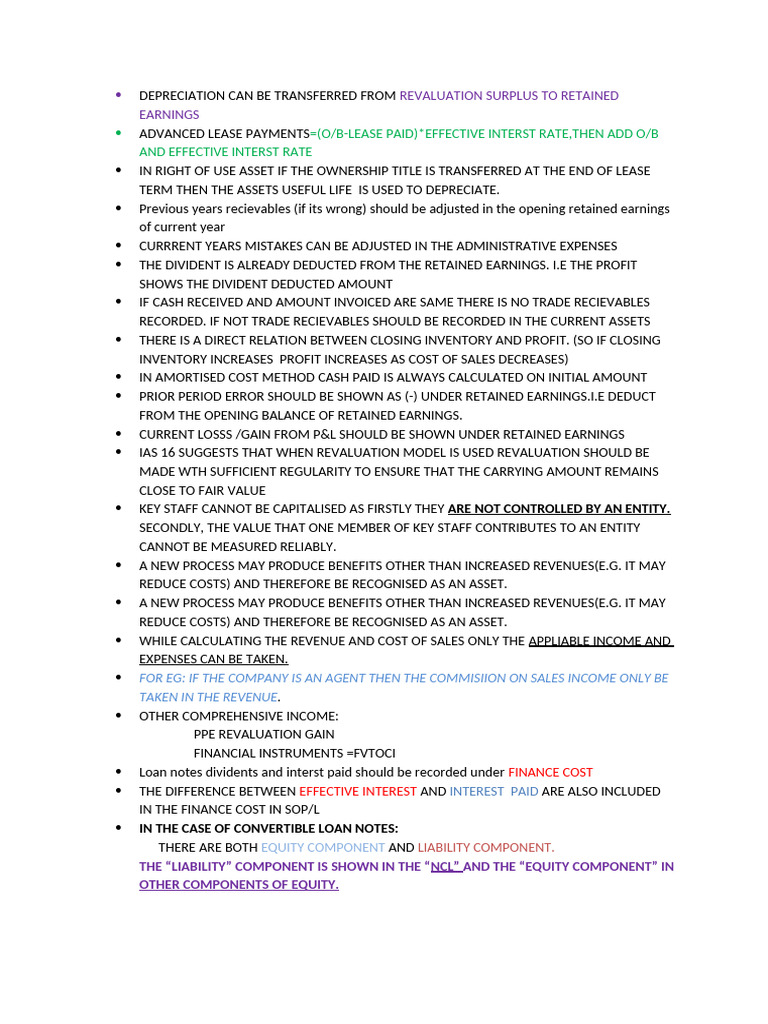FR Accounting Standards Doubts | PDF | Depreciation | Revenue