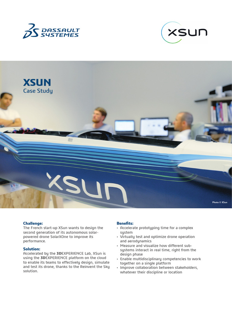 Xsun-Case-Study-Web-2020 Solar Power Drone 25 Kgs | PDF