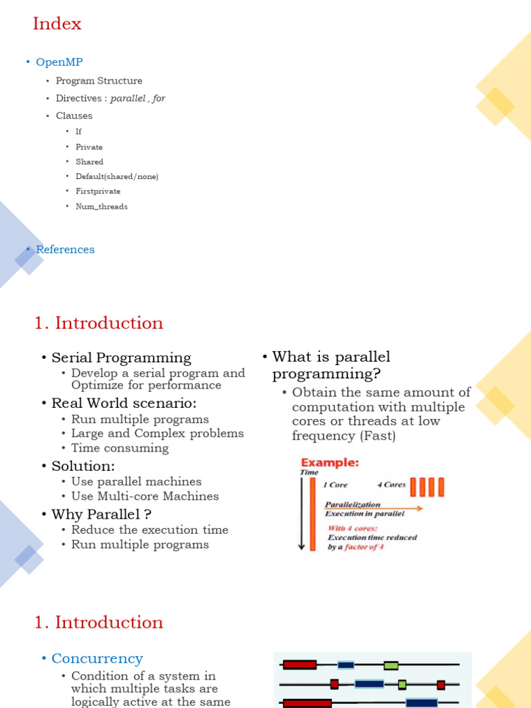 OpenMP Parallel Programming Guide | PDF | Parallel Computing | Computer ...