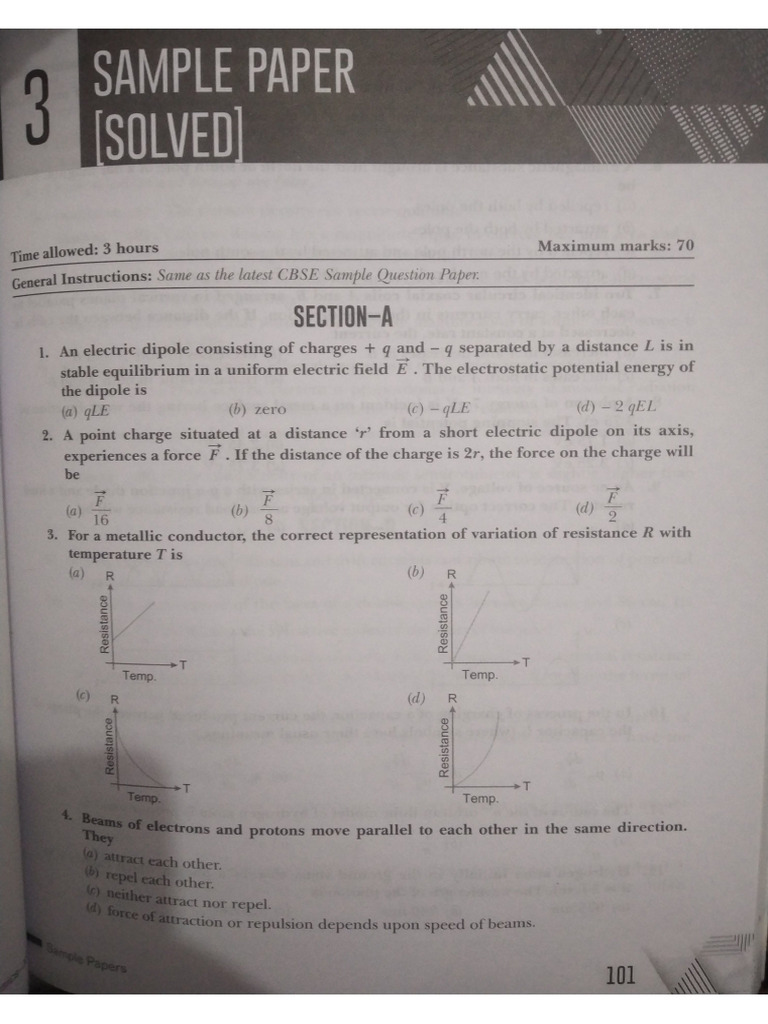 Sample Paper | PDF