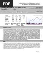 Ameriprise Financial Stock Pitch