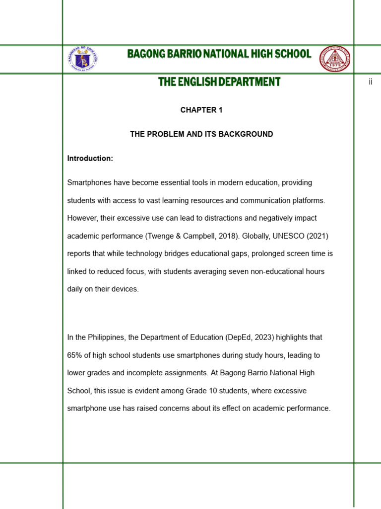 Godel-Chapter 1 - Group 3 | PDF | Smartphone | Attitude (Psychology)