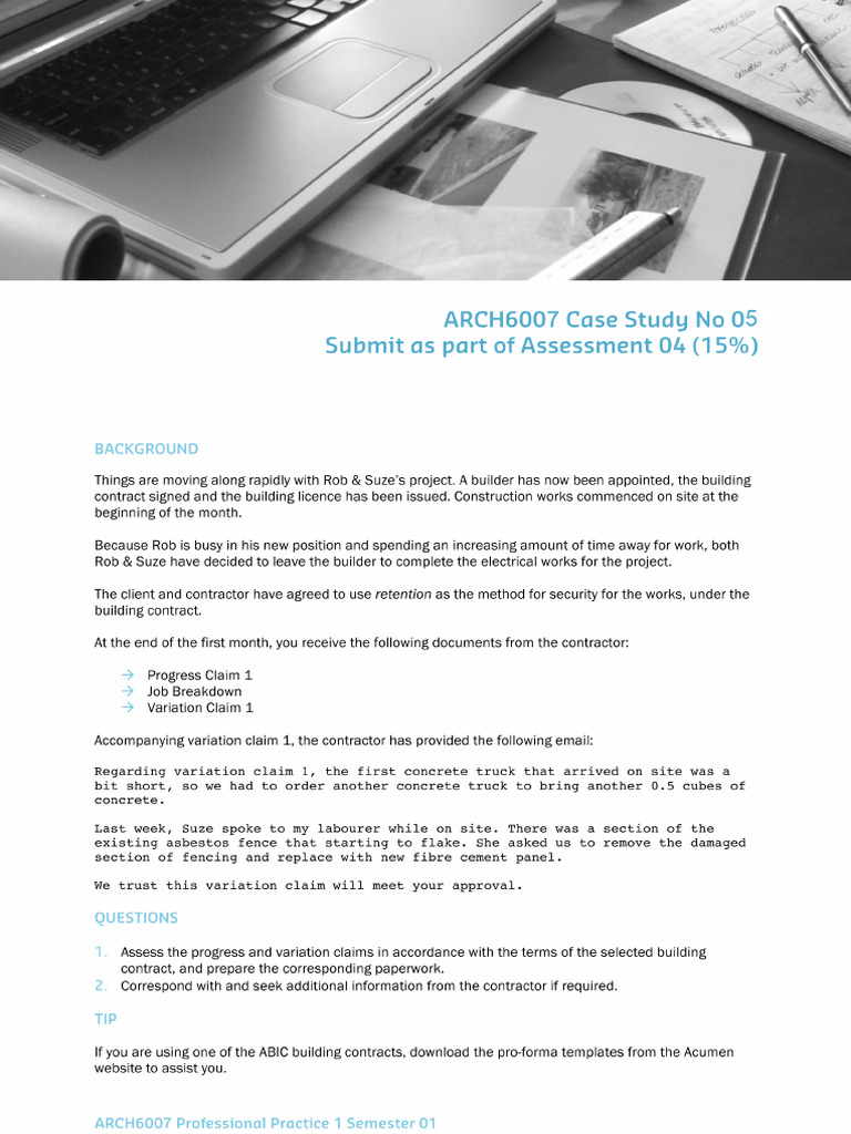 Arch6007 Case Study 04 Pdf Architectural Elements Real Estate