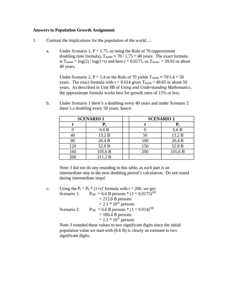 Peru's Population Growth Analysis | PDF | Mathematics | Applied Mathematics