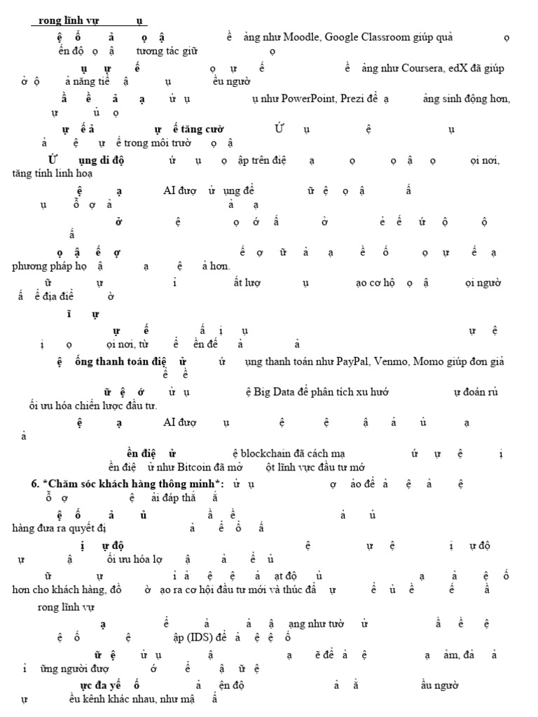 Trong Lĩnh V C Giáo D C | PDF