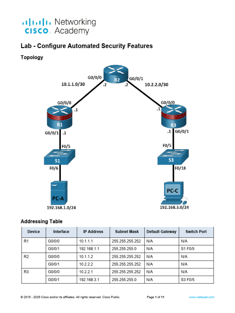 6.2.7 Lab - Configure Automated Security Features | PDF | Computer ...