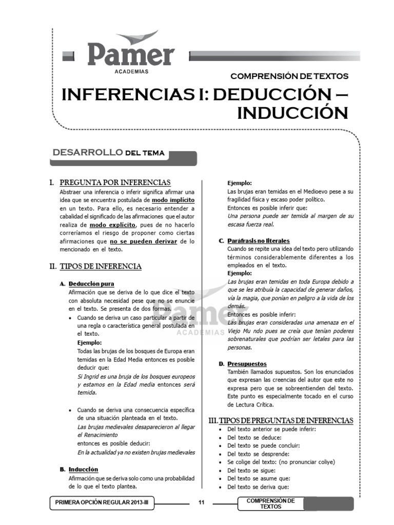 Tema 6 OP | PDF | Inferencia | Razonamiento deductivo