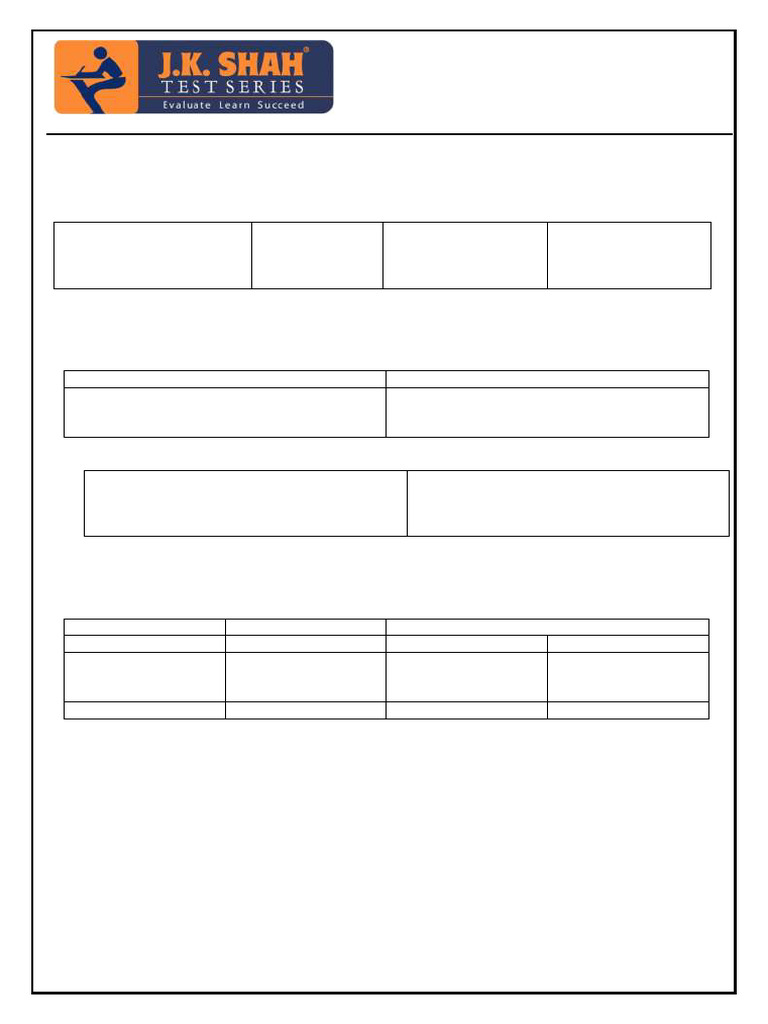 Paper - 3 - Cost & Managament - Ok | PDF | Cost Of Goods Sold | Labour ...