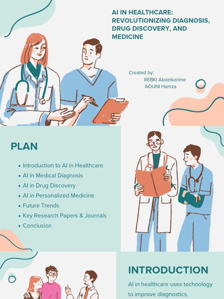 AI Transforming Healthcare: Diagnosis & Drugs | PDF
