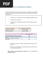 Credit Points System Overview | PDF | Insurance | Actuary