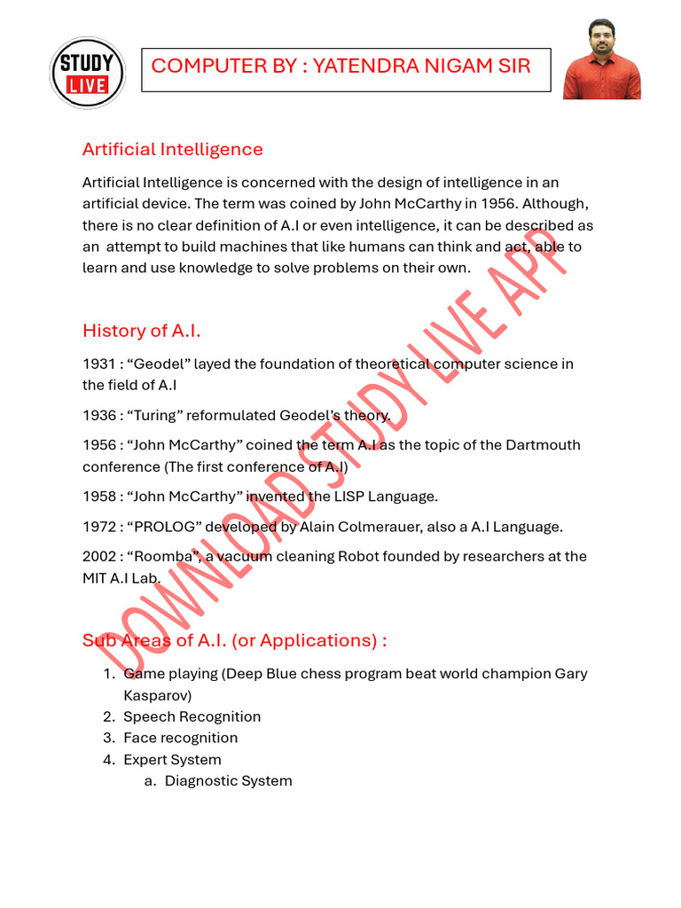 Artificial Intelligence | PDF