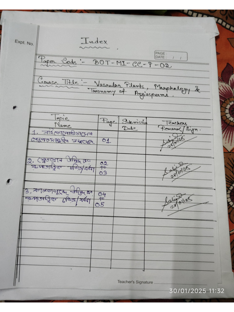 Botany Practical. | PDF