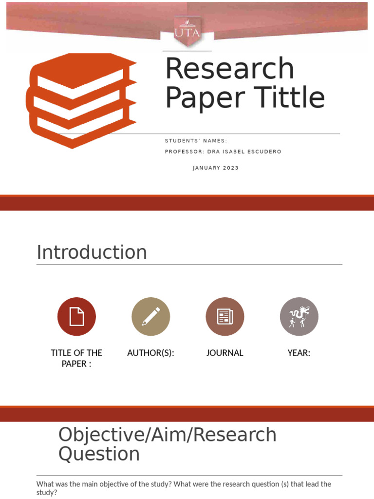 Research Paper Template | PDF