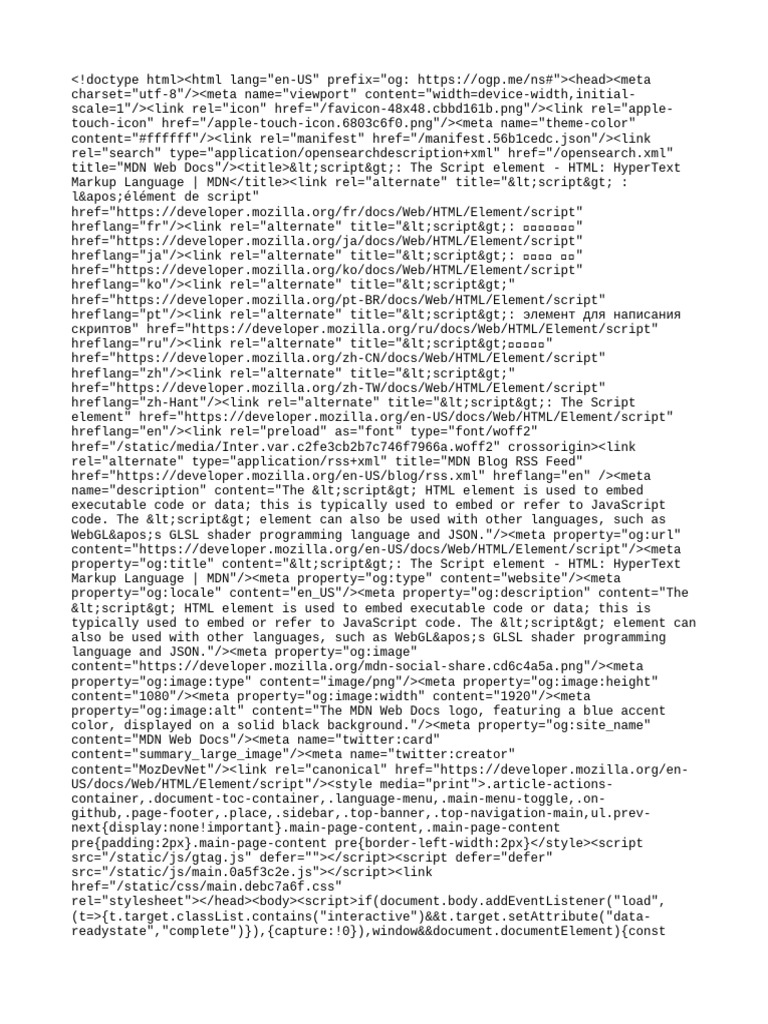 Understanding the HTML Element | PDF | World Wide Web | Internet & Web