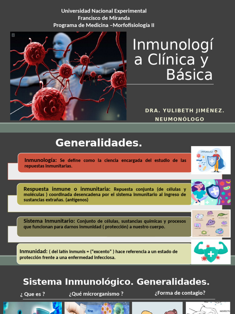 02 Inmunología Clínica y Básica | PDF | Sistema inmune | Linfocitos