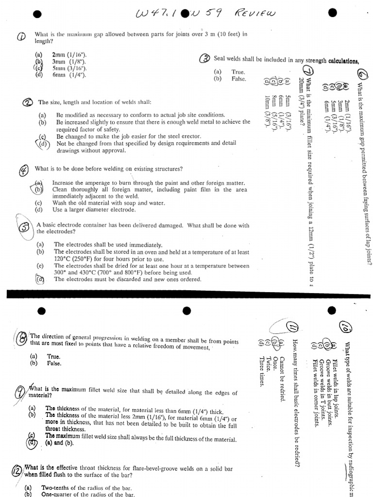W59 Welding Code Guidelines and Standards | PDF | Industrial Processes ...