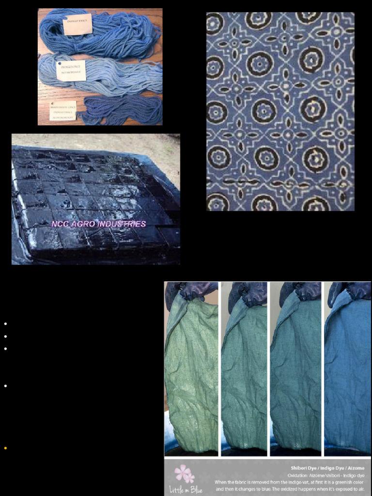Indigo Dye Extraction and Application | PDF | Dye | Pigment
