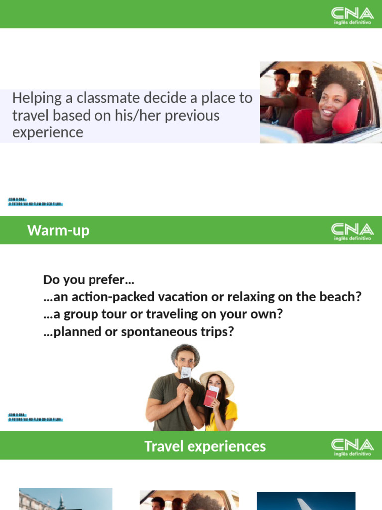 Guide to Choosing Travel Destinations | PDF