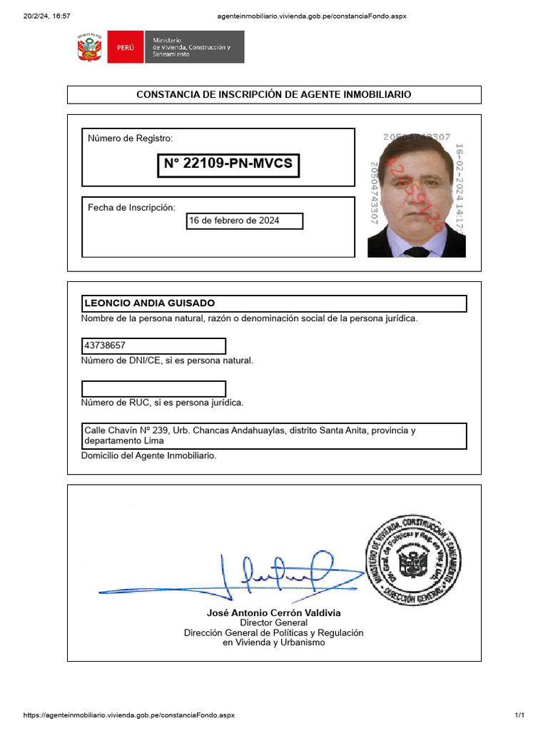 Codigo de Agente 22109 - Andia | PDF