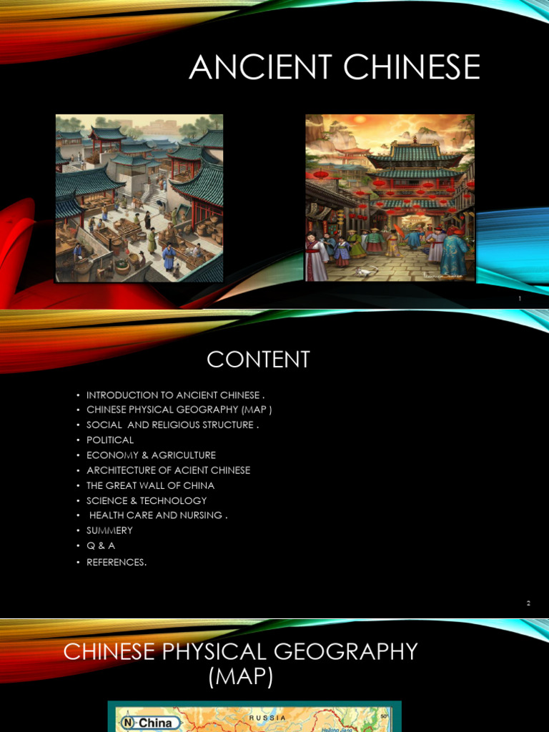 Overview of Ancient Chinese Civilization | PDF | History Of China | China