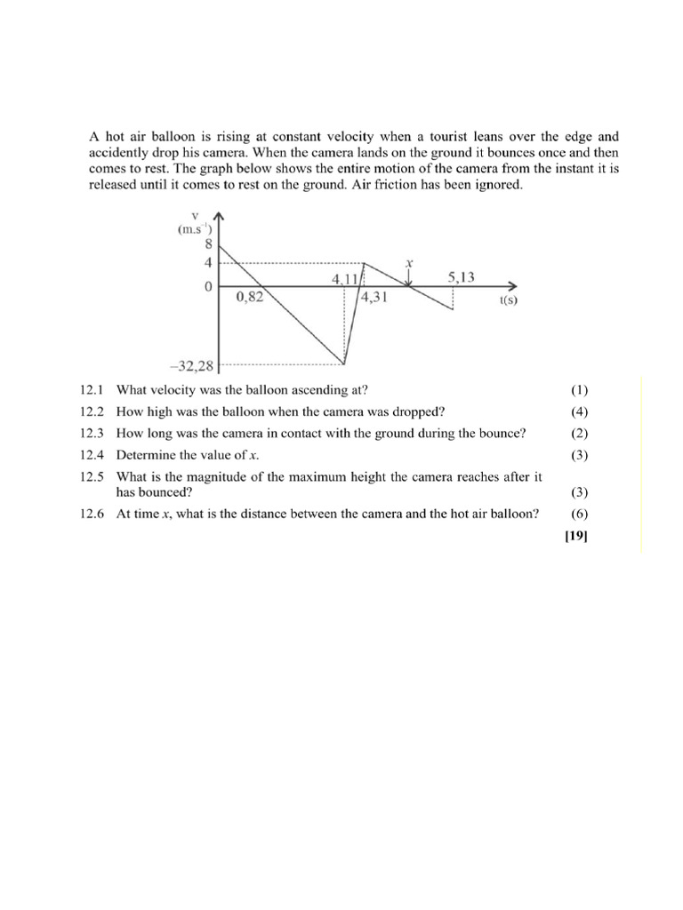 Projectile Motion - Distance Between Two Objects 2024 | PDF