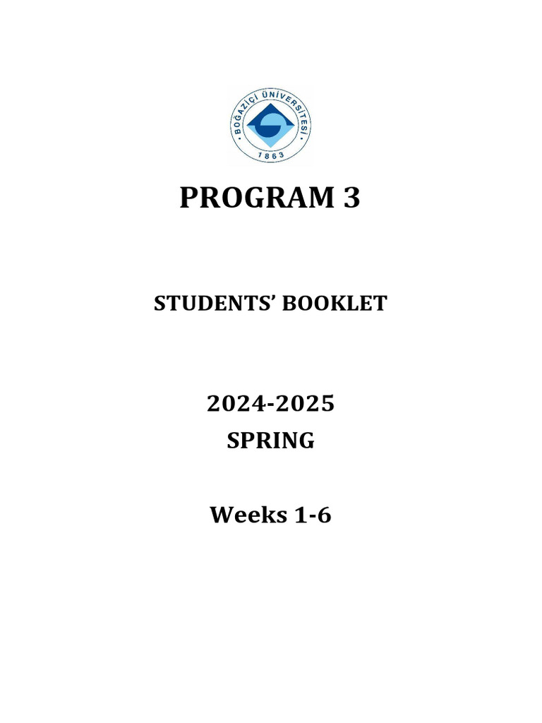 Program 3 Spring 1-6 Student Booklet A&b | PDF | Comma | Literacy