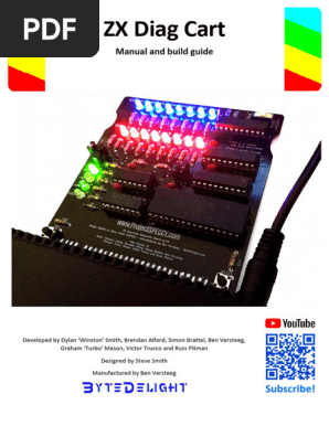 ZX Diag Cart Manual and Build Guide 2 | PDF | Random Access Memory