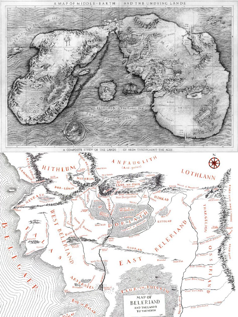 The Lord of The Rings Maps | PDF