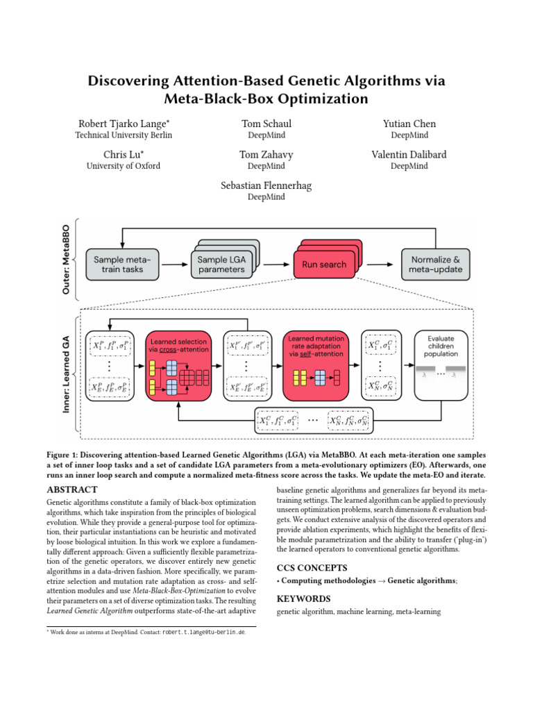 Attention-Based Genetic Algorithms | PDF | Genetic Algorithm ...