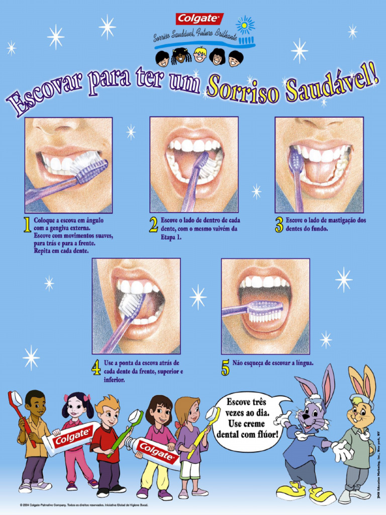 Cartaz de Como Escovar Os Dentes | PDF