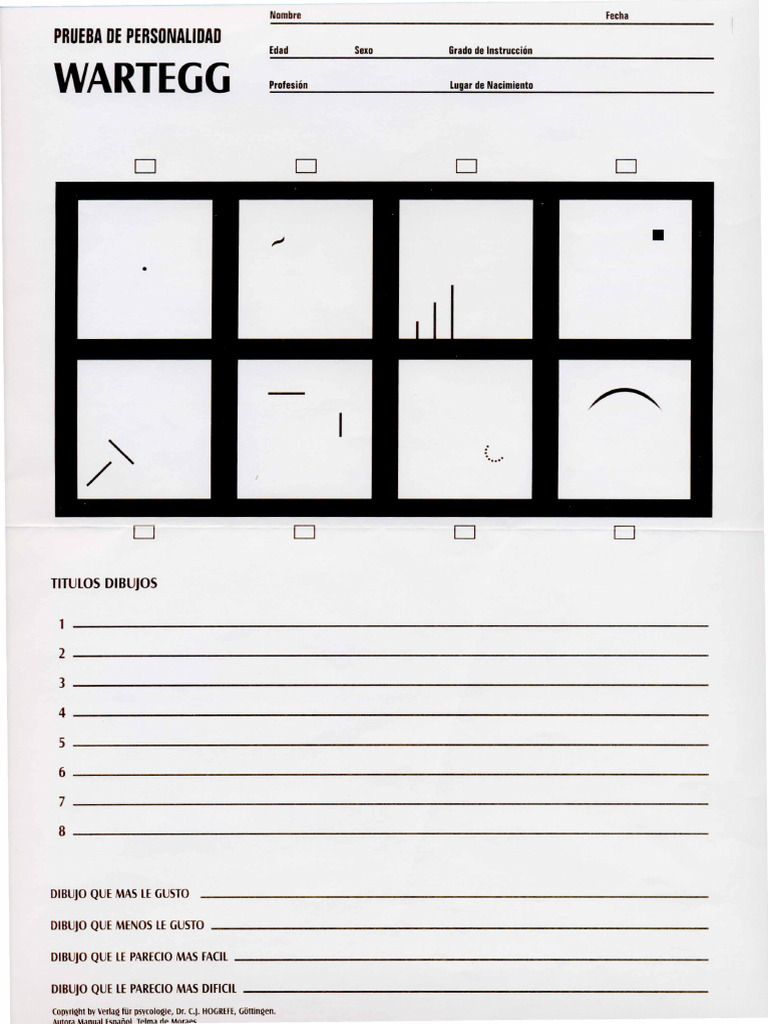 Test Wartegg | PDF