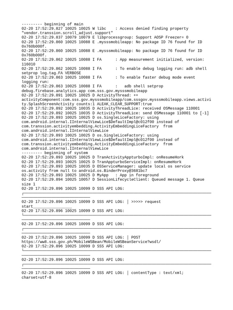 Sss Log 02 20 2025 17 52 29 | PDF | Software Development | Computer ...