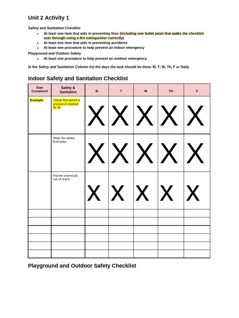 Unit 2 Activity 1 | PDF