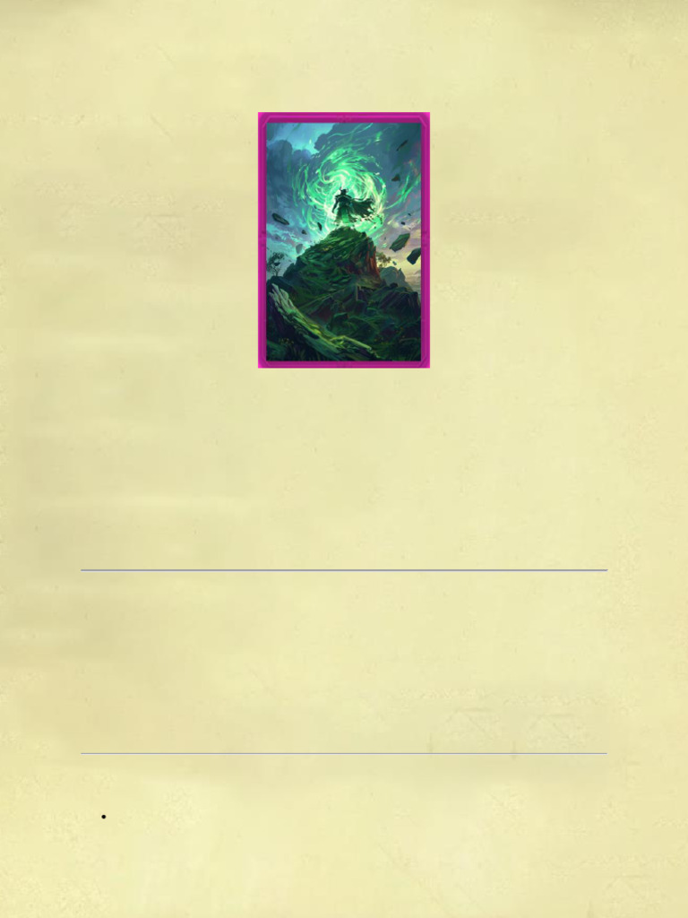 My Domain Spell: Environmental Control | PDF