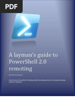 A Layman's Guide To Power Shell 2.0 Remoting-V2