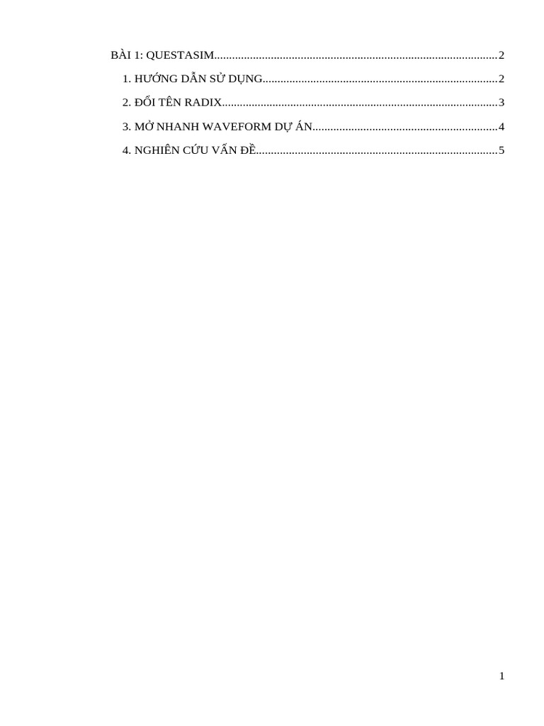 5 Questasim | PDF