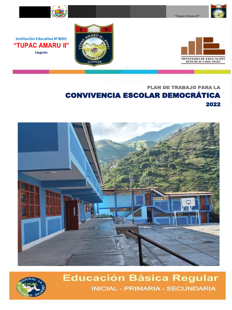 Plan de Convivencia Escolar 2022 | PDF | Abuso infantil | Escuelas