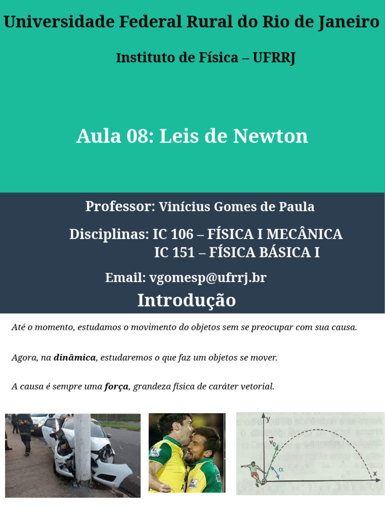 Entendendo as Leis de Newton na Dinâmica | PDF | Força | Leis do ...