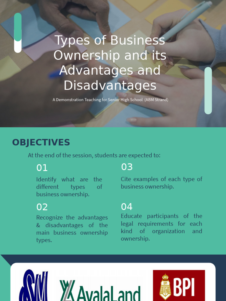 Business Ownership Types: Pros & Cons | PDF | Partnership | Business
