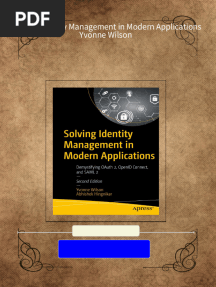 Full Download Solving Identity Management in Modern Applications Yvonne Wilson PDF DOCX