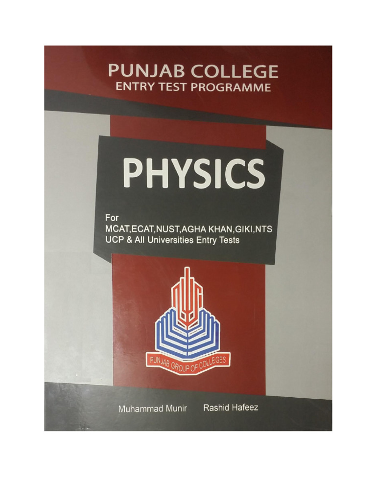 STEP Physics For Entry Test | PDF