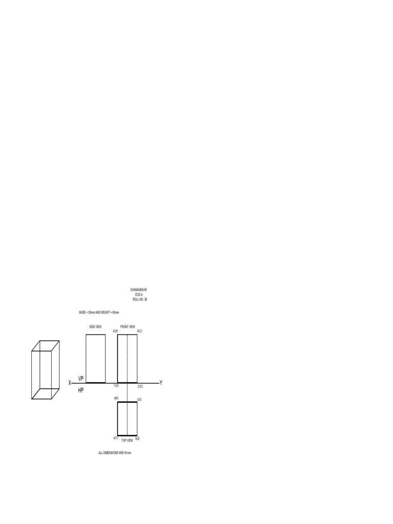Technical Drawing Dimensions Overview | PDF