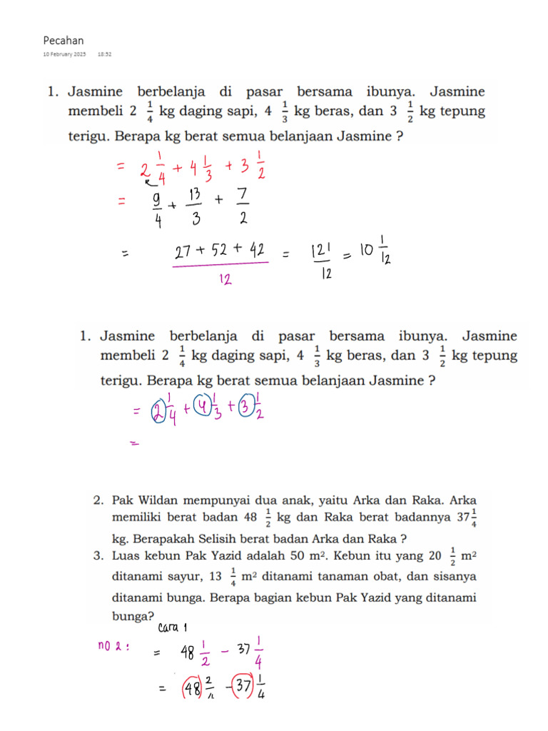 Matematika SMP | PDF
