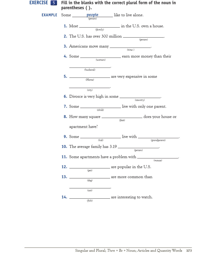 plurals | PDF | Plural | Language Mechanics